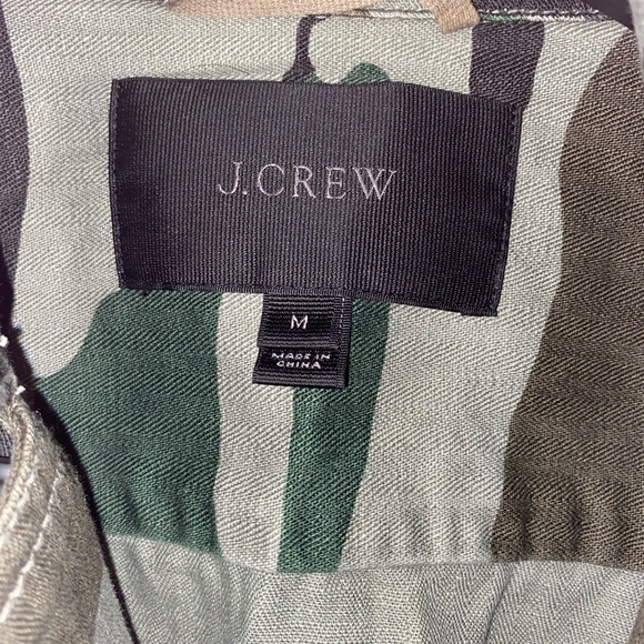 J.Crew Camo Shacket. - Picture 2 of 2